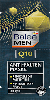 Q10 pleťová maska  Balea MEN