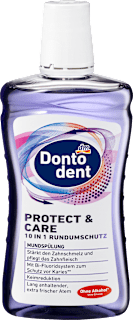 Mundspülung Protect & Care 10in1 Rundumschutz Dontodent