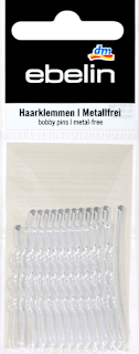 Ukosnice za kosu - prozirne ebelin