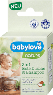 Твърд сапун за коса и тяло nature 2 в 1 babylove nature