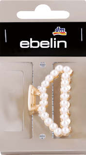 Šnala za kosu u zlatnoj boji sa biserima ebelin