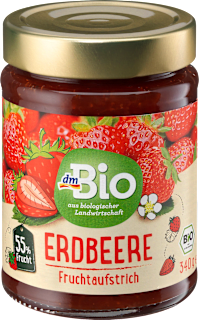 Confettura biologica di fragole dmBio