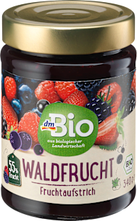 Fruchtaufstrich, Waldfrucht 55% Frucht dmBio