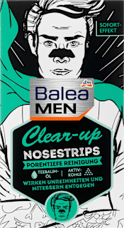 Paski oczyszczające na nos Clear-Up Balea MEN