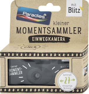 Jednorázový fotoaparát s bleskom Paradies