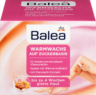 Warmwachs auf Zuckerbasis Balea