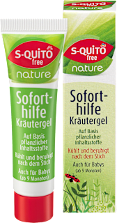 Insektenstichgel Soforthilfe Kids mit Kräutern, nature S-QUiTO free