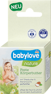 Unt de corp pentru bebeluși babylove nature