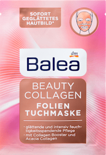 Tuchmaske Beauty Collagen Folien Balea