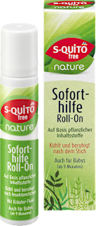 Insektenstich Soforthilfe Roll-on nature S-QUiTO free