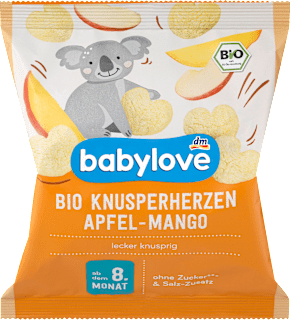 bio křupky jablko & mango  babylove