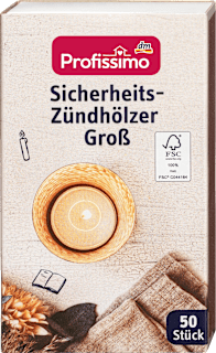 Sicherheits-Zündhölzer Groß Profissimo