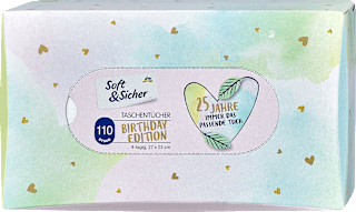 Box fazzoletti XXL 4 veli assort. Soft&Sicher