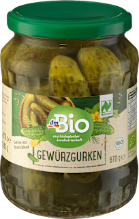 Nakladané uhorky dmBio