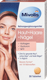 Haut Haar Nägel Tabletten 30 St Mivolis