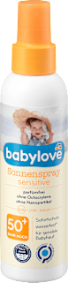 Spray do opalania dla dzieci SPF 50+ babylove