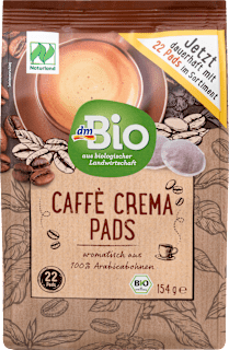 Caffè BIO cremoso in cialde dmBio
