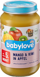 BIO kašica od manga, kivija i jabuke, 5+ mj. babylove