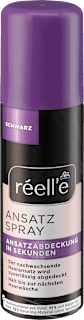 Spray pentru colorarea rădăcinilor, negru réell‘e