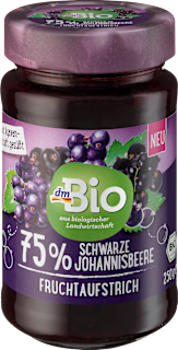 Produkt owocowy z czarnej porzeczki 75% dmBio