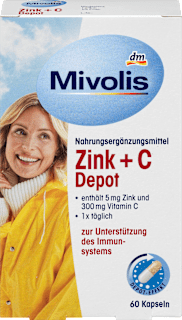 Cink s vitaminom C Mivolis
