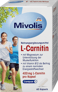 L-karnitin kapsule s vitaminima B skupine i magnezijem, 60 kom. Mivolis