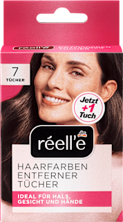 Chusteczki do usuwania plam po farbie do włosów réell‘e