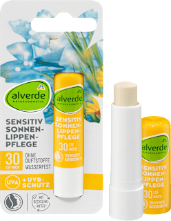 Lippenpflegestift sensitiv LSF 30 alverde NATURKOSMETIK