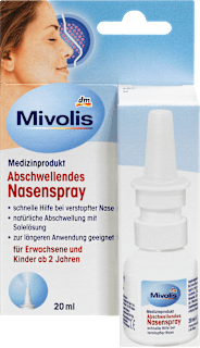Spray nazal decongestionant  Mivolis