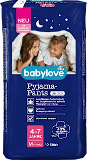 Pyžamové plienkové nohavičky - veľ. M (4 - 7 rokov) babylove