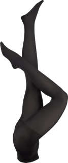 Strumpfhose Goodbye Laufmaschen schwarz Gr. 44/48, 60 DEN nur die