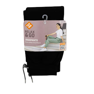 Relax & Go Joggpants schwarz, Gr. 36/38 nur die