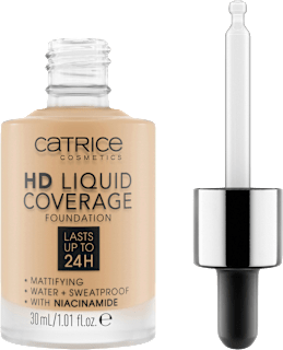 HD Liquid Coverage tekući puder – 036 Hazelnut Beige CATRICE