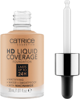 Фон дьо тен HD Liquid Coverage - Nr. 046 Camel Beige CATRICE