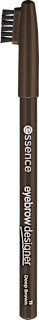 tužka na obočí s kartáčkem 11 deep brown essence