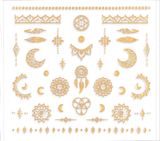 Nagelsticker Magic Spell essence