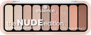 the NUDE edition eyeshadow palette 10 essence