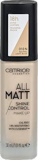 All Matt Shine Control tečni puder – 010 Neutral Light Beige CATRICE