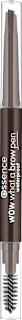 Pisak do brwi wow what a brow pen waterproof 04 Black Brown essence