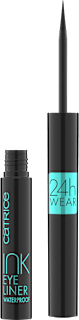voděodolné tekuté oční linky Ink Eyeliner Waterproof 010 Stay in Black CATRICE