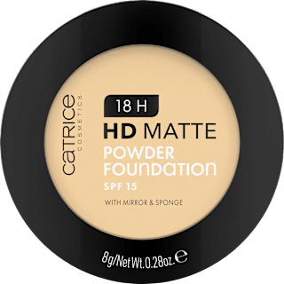 18H HD Matte fond de ten cu pudră 020N CATRICE