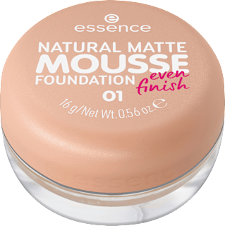 NATURAL MATTE MOUSSE puder- 01 essence