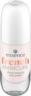 French MANICURE sheer beauty nail polish 02 essence