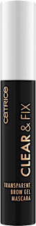 Maskara do brwi transparentna Clear & Fix Transparent Brow Gel Mascara 010 CATRICE