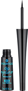 24h Dip Eyeliner tuș de ochi waterproof 01 Black essence