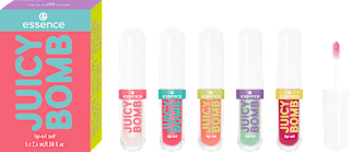 Lippenöl Juicy Bomb Set 5tlg 01 Glossy Days Ahead! essence