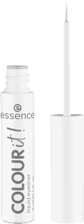 tekuté oční linky metalické COLOUR it! 02 White essence