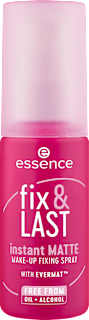 fixační sprej na make-up fix & last matte essence