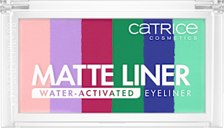 Paletă de tuș cu activare la apă Matte Liner CATRICE