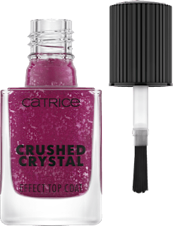 Top Coat  Crushed Crystal Effect 010 Amethyst Aura CATRICE